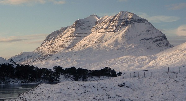 Liathach seen on the 27th. Photo: HighlandSC Liathach seen on the 27th. Photo: HighlandSC