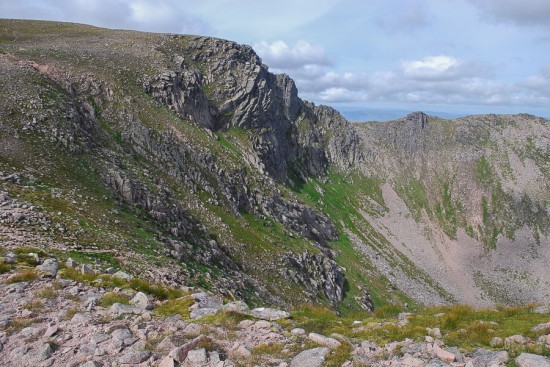 The top of the 'Goat Track'