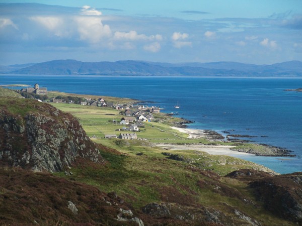 view to village