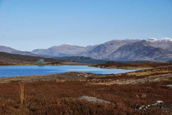 Part of the windfarm site