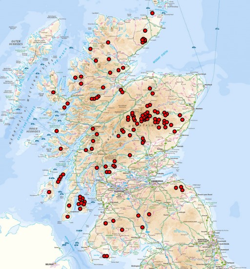 Results from my completely unscientific survey of adder sightings across Scotland.