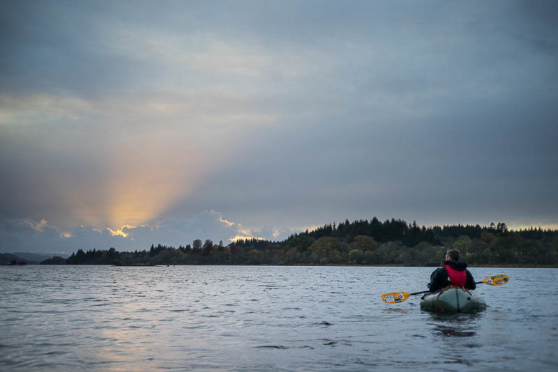 Travelling west like many before us, David Hine navigates to camp on the Black Isle of Loch Awe