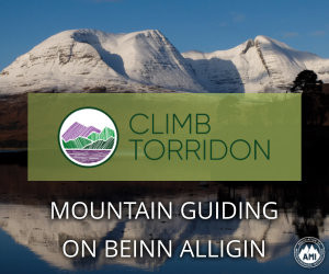 Climb Torridon - Beinn Alligin walk sponsor