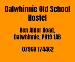 Monadh Liath sponsor - Dalwhinnie Old School Hostel, Dalwhinnie