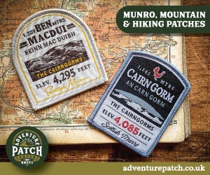Adventure Patch Company - Walk Sponsor Ad - Ben Macdui Cairngorm