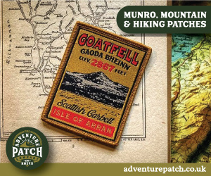 Adventure Patch Company - Walk Sponsor Ad - Goatfell