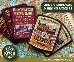 Adventure Patch Company - Walk Sponsor Ad - Buachaille Etive Mor - premium walk sponsor (£130)
