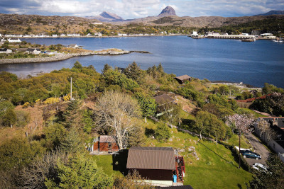 Caisteal Liath Chalets, Lochinver