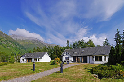 4* & 5* Lodges in Glen Nevis, near Fort William