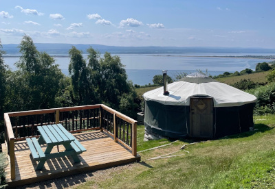 Black Isle Yurts, near Rosemarkie, Black Isle