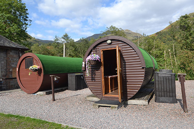 Blackwater Glamping Pods & Campsite, Kinlochleven