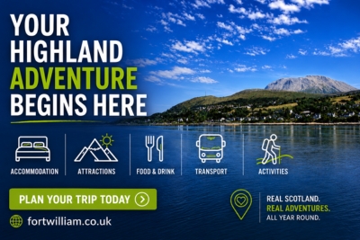 AREA SPONSOR: Fort William Accommodation Marketing Group (Fortwilliam.co.uk) 