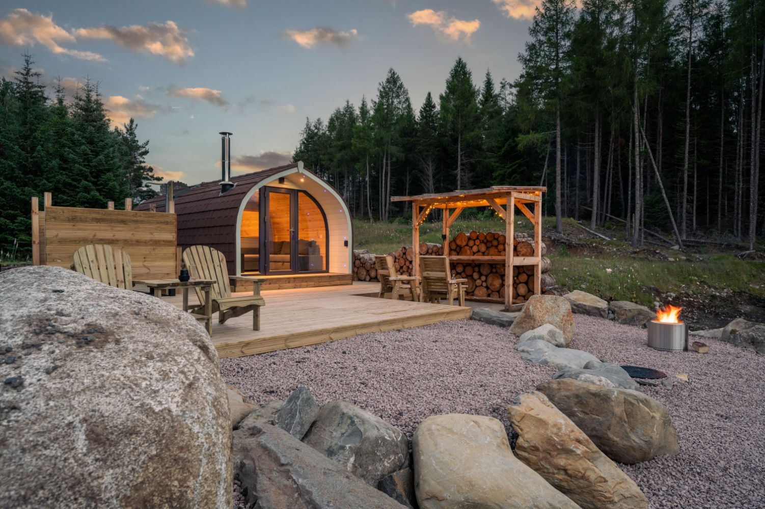 Eco Pod, Ardverikie Estate
