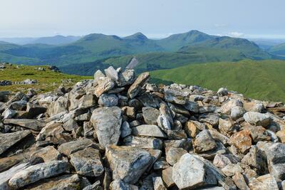 Beinn Odhar, Beinn Chaorach and Cam Chreag