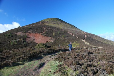 Eildon Hills, from Melrose