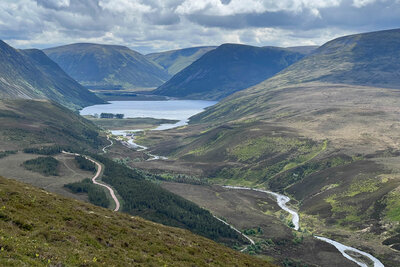 Meallach Mhòr and Croidh-la, Glen Tromie