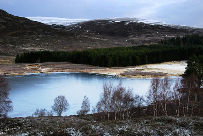 Kingussie and Newtonmore via Loch Gynack