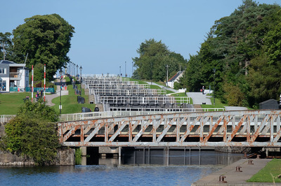 Neptune's Staircase and the Canal, Banavie