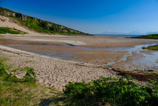 Sand Bay, site of Montys Beachcomber Cottage