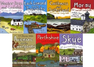 Walking books by Paul and Helen