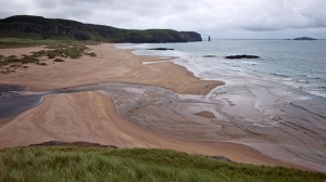 Looking back to Sandwood Bay