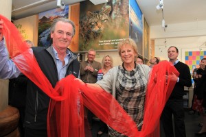 Colin Prior and Anne Reece open the Wild Space