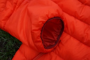 Arc'teryx Cerium LT cuff detail