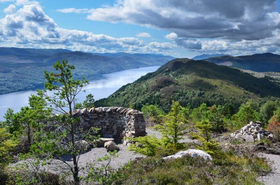 Viewpoint on GGW High Route between  Invermoriston and Drumnadrochit