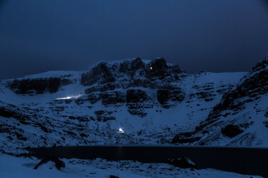 Coire mhic fhearchair, ISO160, f4, 442secs